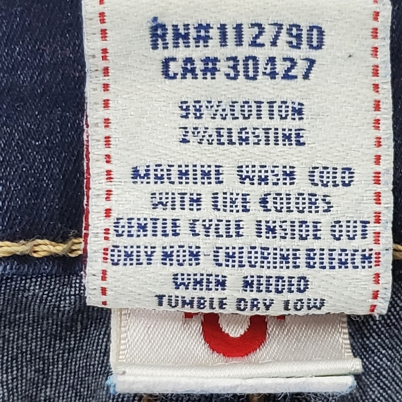 True Religion Casey jeggings size 25 - Picture 8 of 15